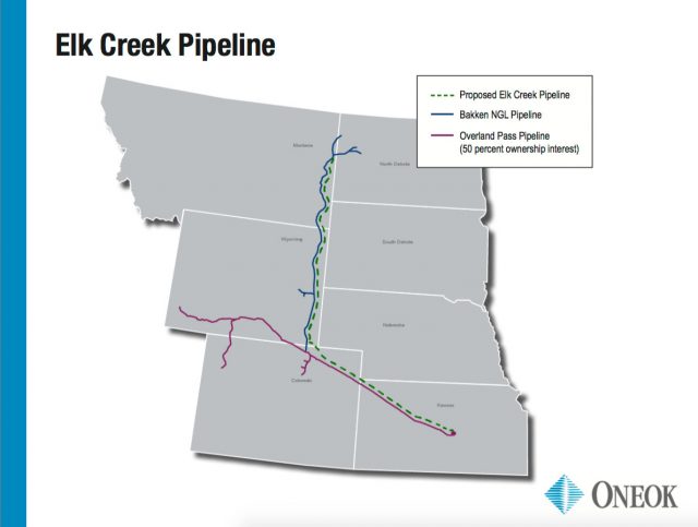 ONEOK announces plans to increase natural gas liquids takeaway capacity out of the Rocky Mountain region