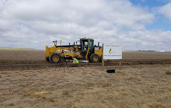 Meridian Energy Group, Inc. begins civil construction of the Davis Refinery
